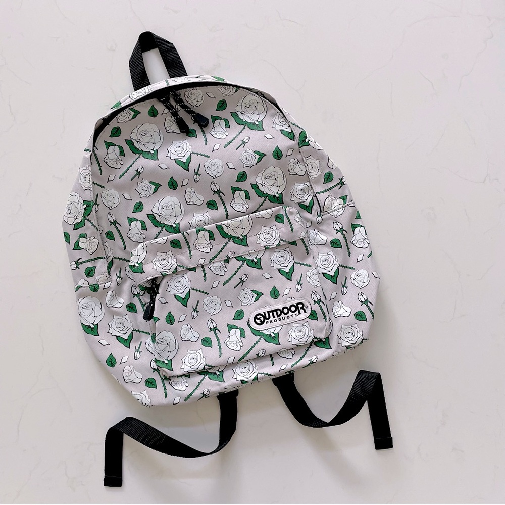 OUTDOOR PRODUCTS🇯🇵 Vintage White Roses Backpack